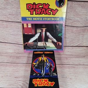 Dick Tracy VHS and Movie Storybook